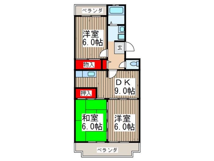 間取り図 ファミール・メゾン