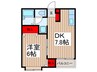 スペ－シア元町 1DKの間取り