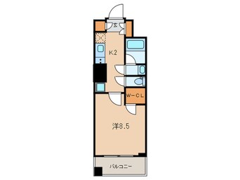 間取図 ルビア赤坂