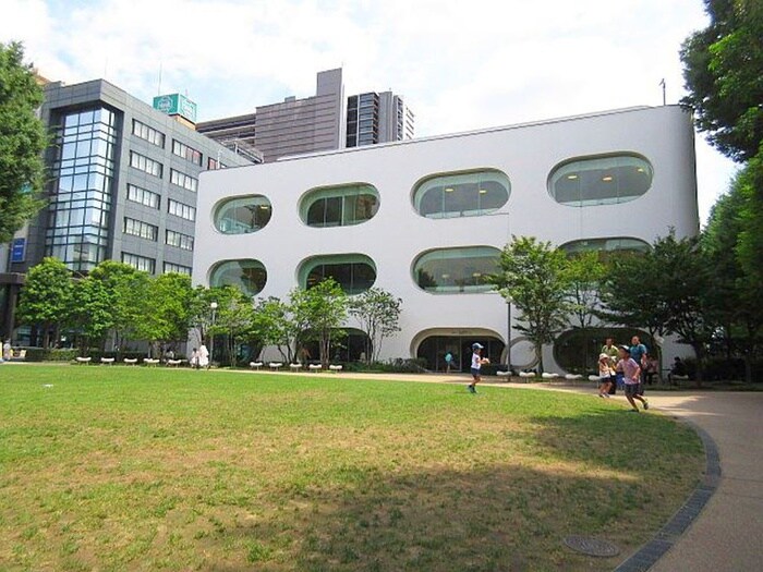 武蔵野プレイス(図書館)まで850m ムーンパレス