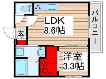間取図 スカイヒル北小金
