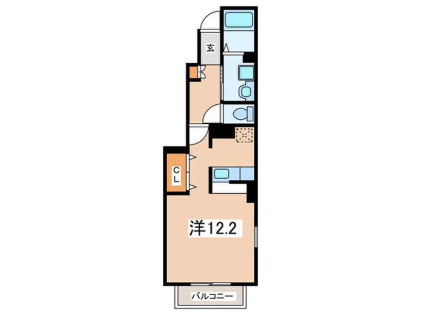 間取図 グリ－ンヒルズ大澤Ｃ