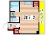 テイエスビル 1Rの間取り