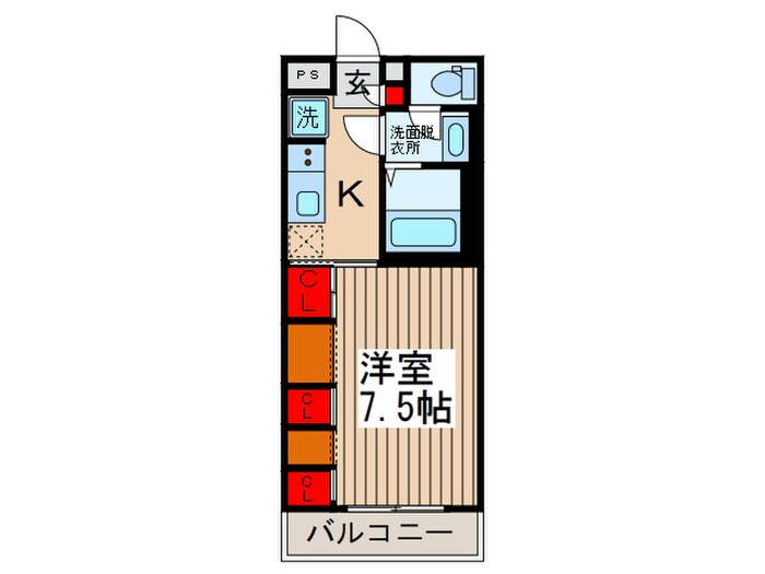 間取り図 リブリ・Ortensia