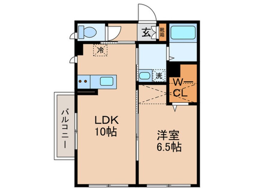 間取図 ヴィラジュⅢ