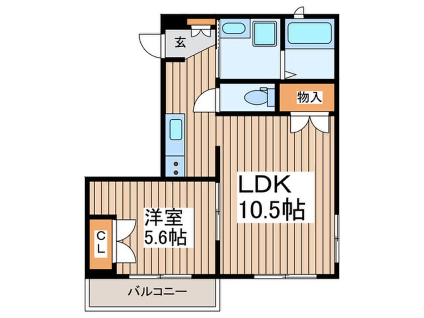 間取図 ファヴォ－レ三軒茶屋