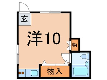 間取図 コーポ相方