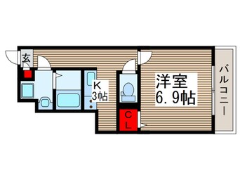 間取図 リブリ・Ｌｕｎａ　Ｉｓｏｌａ