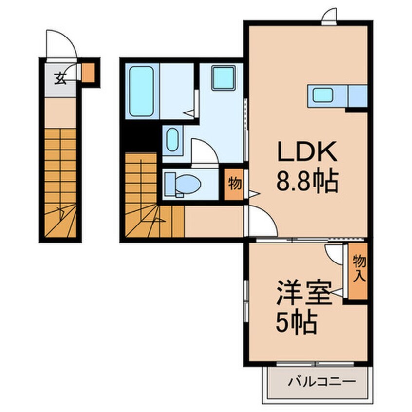 間取図 ラポール