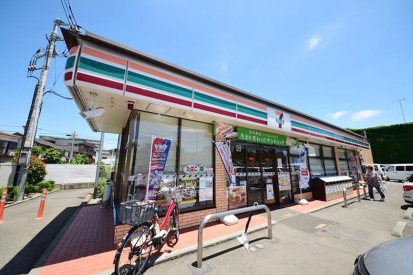 セブンイレブン横浜川井宿町店(コンビニ)まで456m ビレッジハウス川井宿6号棟
