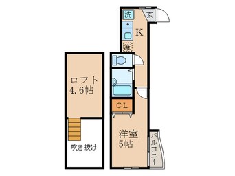 間取図 シルバーコート中落合