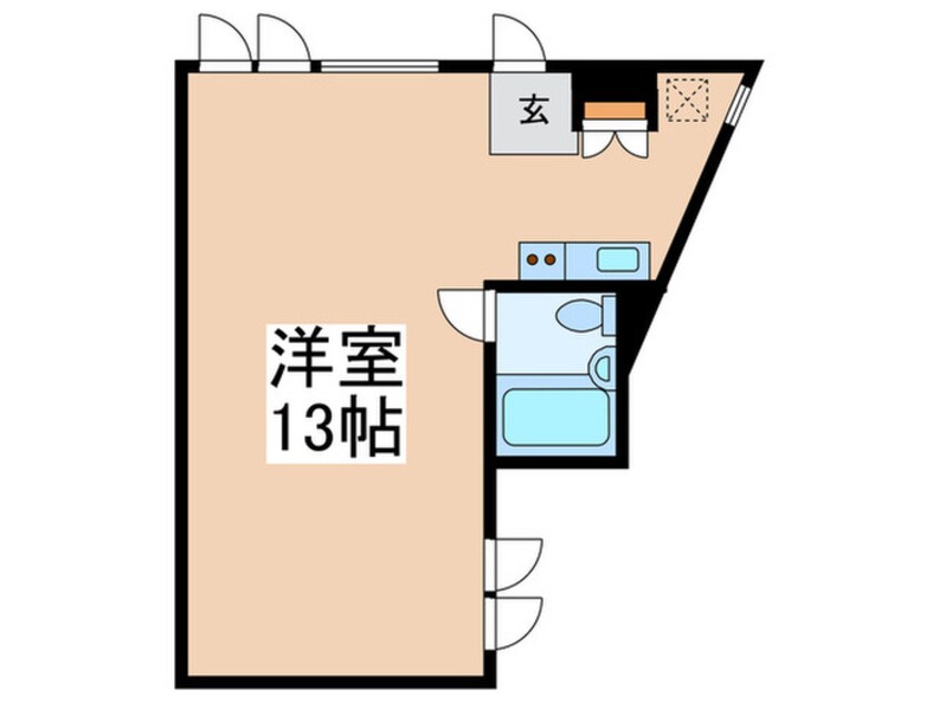間取図 サンテリア千駄ヶ谷