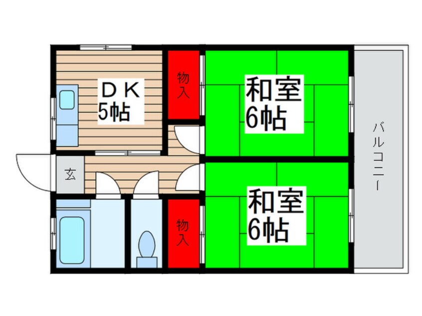 間取図 寿ハイツ