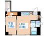四谷コーエイマンション（401） 1LDKの間取り