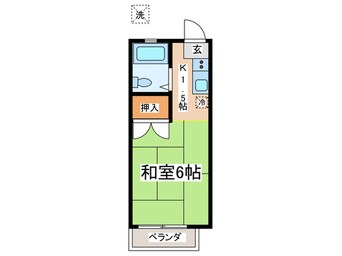 間取図 メゾン萩