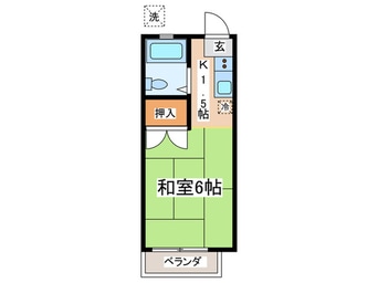 間取図 メゾン萩