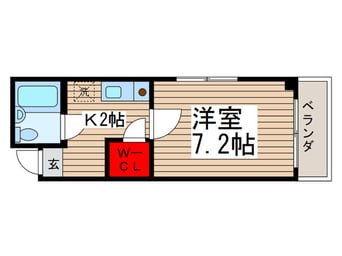 間取図 K・K　HOUSE