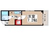 K・K　HOUSE 1Kの間取り