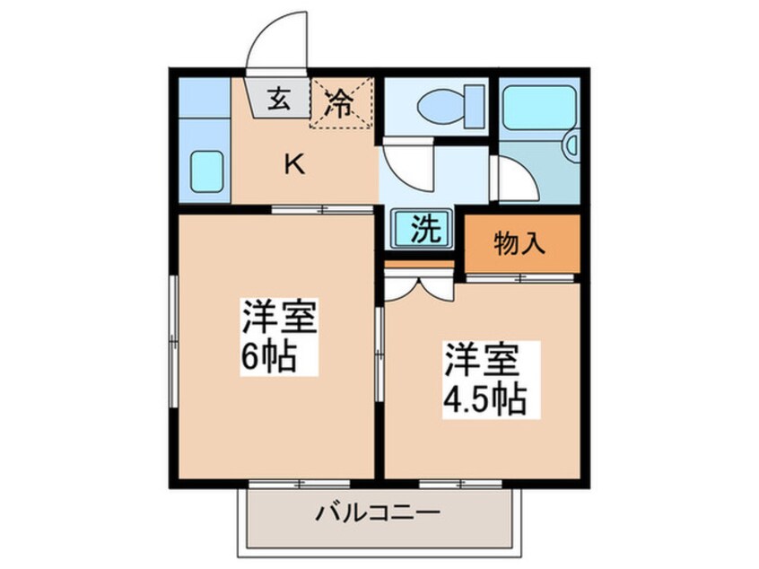 間取図 エスポワール