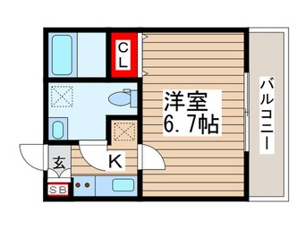 間取図 ファーストステージ門前仲町