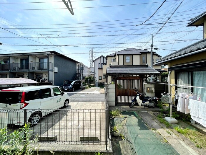 室内からの展望 ソシアル深大寺