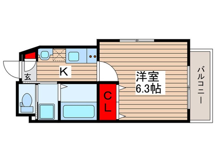 間取り図 レジデンス関町北A棟