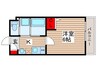 レジデンス関町北A棟 1Kの間取り