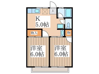 間取図 シティハイム２５１