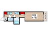MELDIA松戸Ⅳ 1Kの間取り