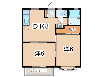 間取図 ホワイトハイム