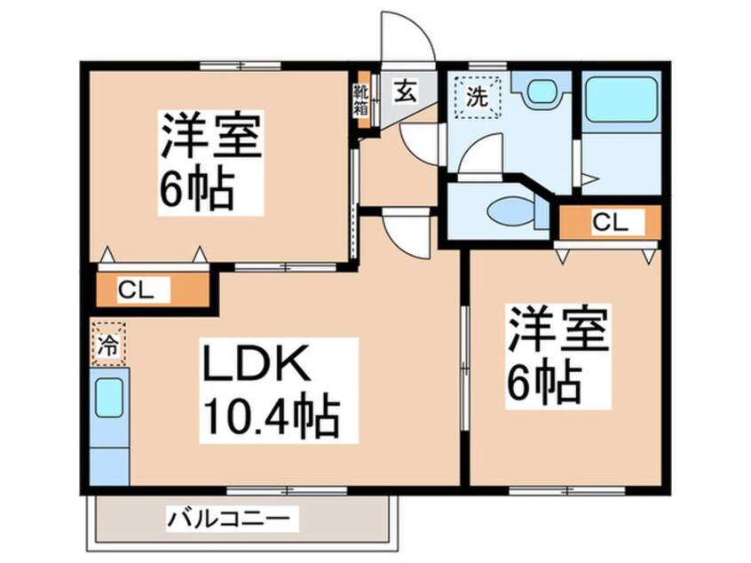 間取図 ＨＡＬＥＡＫＡＬＡ