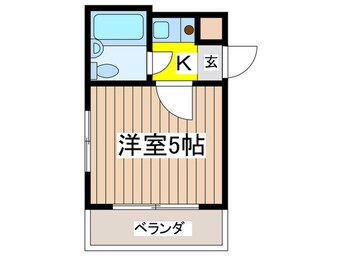 間取図 サンライズ小金井