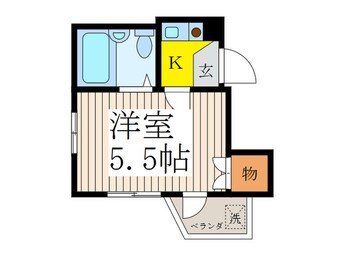 間取図 サンライズ小金井