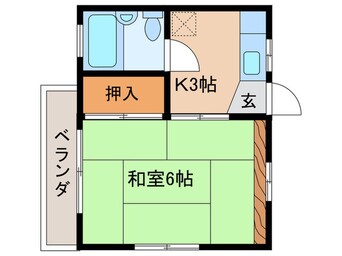 間取図 ＴＲハイツ国立