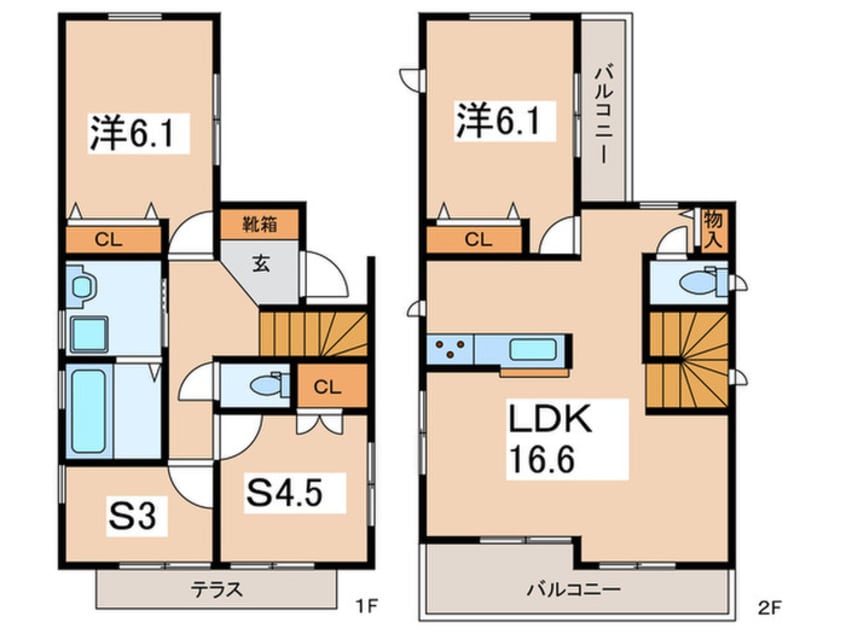 間取図 Kolet東林間