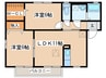 ウィルモア 2LDKの間取り