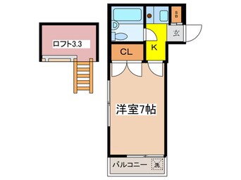 間取図 北成ハイム