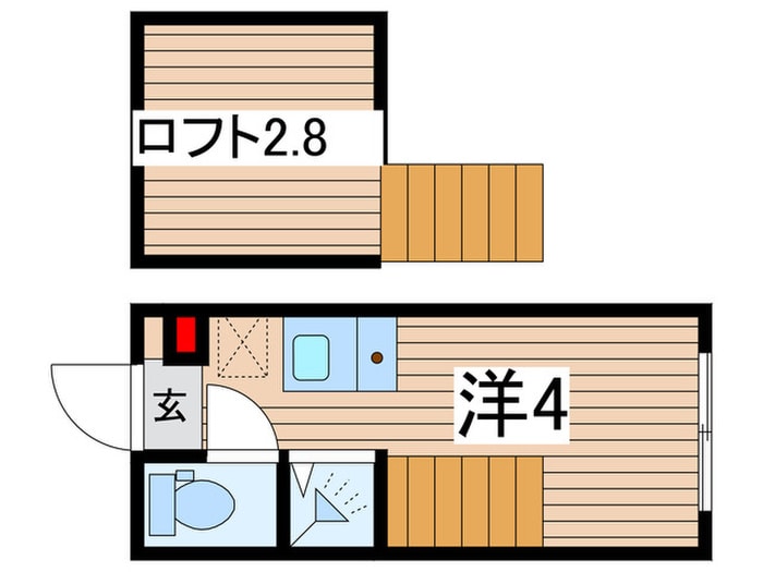 間取り図 ハーモニーテラス西小岩Ⅴ