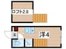 ハーモニーテラス西小岩Ⅴ 1Rの間取り