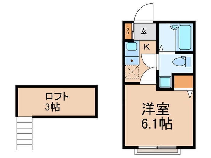 間取り図 アメリカンリバティー本蓮沼