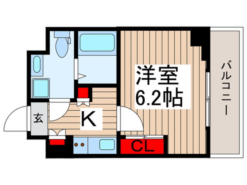間取図 GENOVIA南行徳skygarden(309)