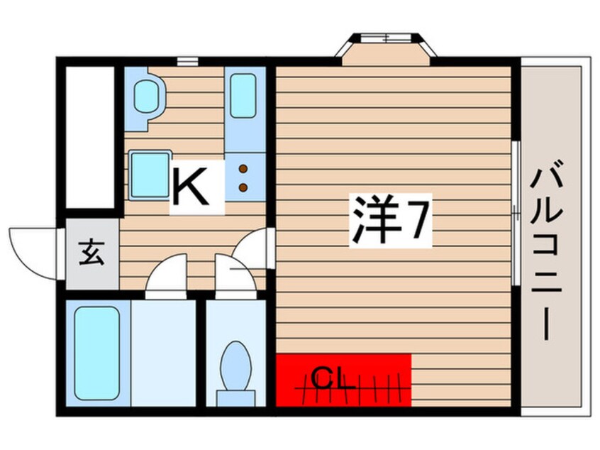 間取図 MILLET