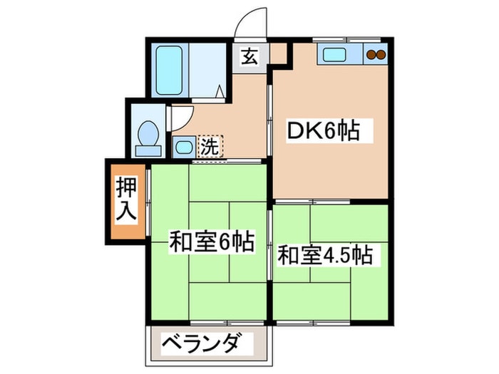 間取り図 藤三ハイツ
