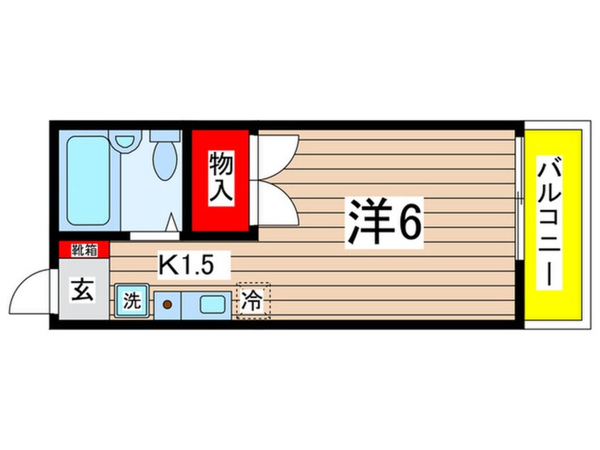 間取図 あさひマンション