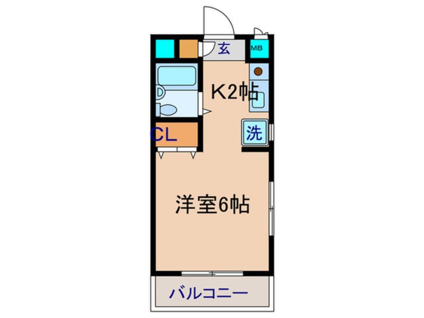 間取図 サンパレス