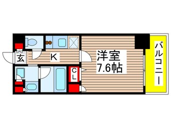 間取図 コンフォリア清澄白河サウス