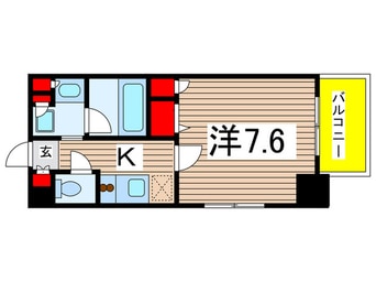 間取図 コンフォリア清澄白河サウス