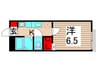 ボント－ン大谷田 1Kの間取り