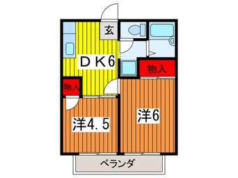 間取図 須賀ハイツ