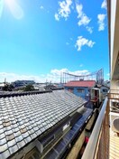 室内からの展望 須賀ハイツ